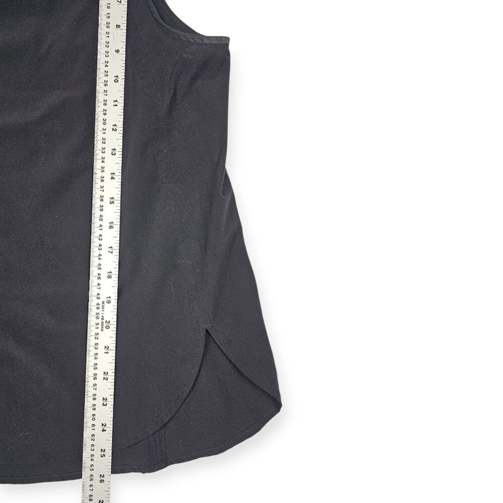 Athleta Black Performance Tank Top - Women's Small - Ribbed Trim - Picture 10 of 10